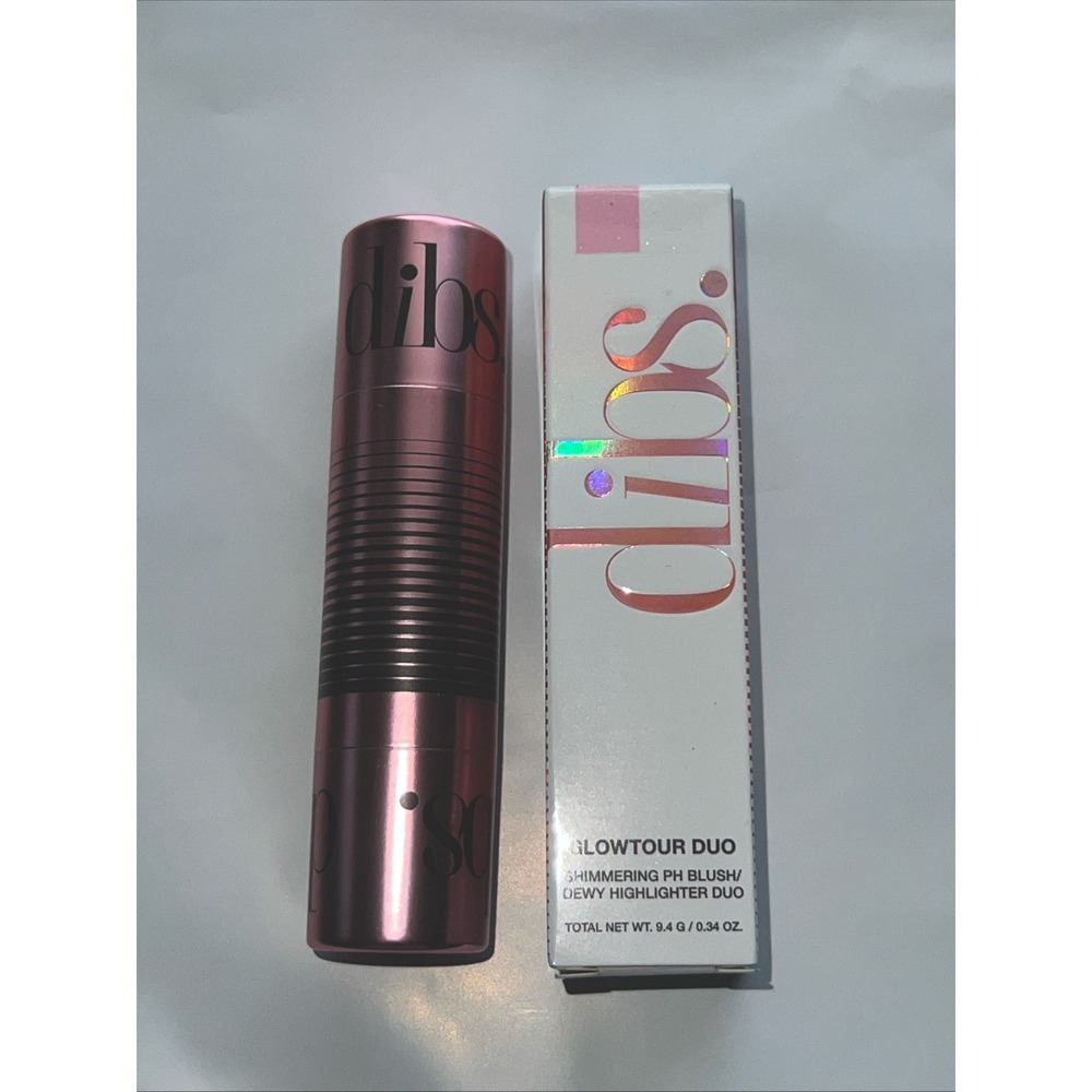 DIBS Beauty Glowtour Duo Shimmering‎ PH Blush/ Dewy Highlighter AURA New
